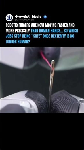 🚨 Robotic Hands Are Now Faster and More Precise Than Human Fingers