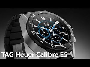 TAG Heuer Calibre E5 LEAKED: The Apple Watch Ultra Killer?