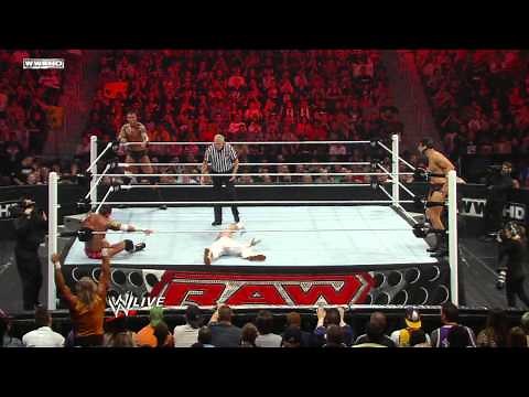 Raw: Randy Orton & Rey Mysterio vs. CM Punk & Cody Rhodes