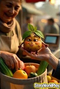 The Amazing Life of a Potato, How Potatoes Grow, Travel to Market, and Boost Your Health#3danimation