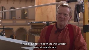 Twin Towers tightrope walker Philippe Petit still amazes at 73-years-old with daring stunts