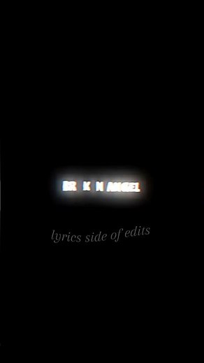 I AM SO LONELY (lyrics) song video