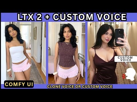 LTX 2 + Qwen 3 TTS in ComfyUI: Clone Any Voice for Talking Avatars