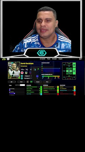 David Beckham 102 in eFootball 2025