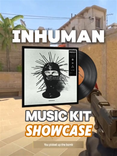 Inhuman Music Kit Showcase for CS:GO and CS2