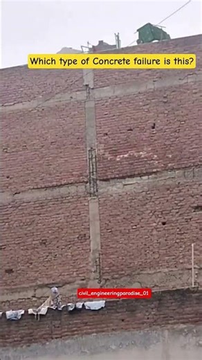 FAILURES OF RCC #shorts #construction #engineering
