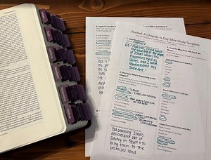 Printable Bible Study Template | Inductive Bible Study Guide | Christian Journal Page PDF | Scripture Study Method - Etsy