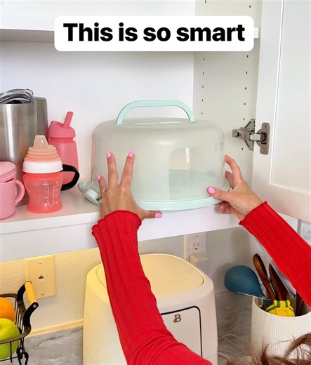 New way to use cake carriers Liz uses a cake carrier to travel with and keep the wind and bugs off of platwear. This tip is great for outdoor brunches, dinners, and more. This original video was produced by Network Media LLC, and Liz & Jeff. #cakes #paperplates #dinnerparty #brunch | Liz & Jeff