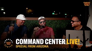LIVE! from Arizona: Legends Brian Mitchell and Santana Moss | Command Center Special Live | Washington Commanders | NFL