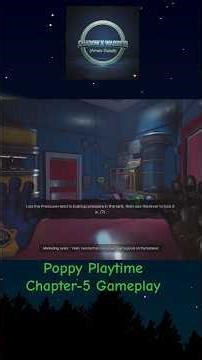 Poppy Playtime Chapter-5 Gameplay #gaming #poppyplaytime