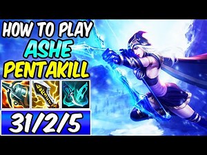 HOW TO PLAY ASHE ADC & CARRY S+ | Best Build & Runes | Diamond Ashe Guide | League of Legends