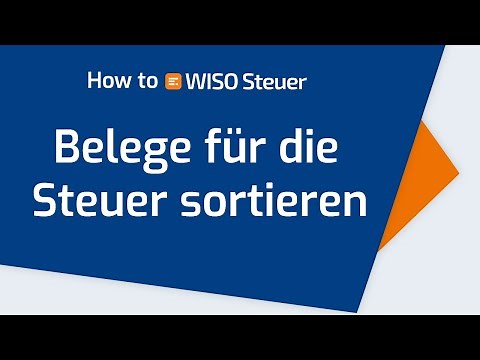 Steuer-Box 📥 Belege für die Steuererklärung speichern & sortieren ▶️ Steuer-Scan App