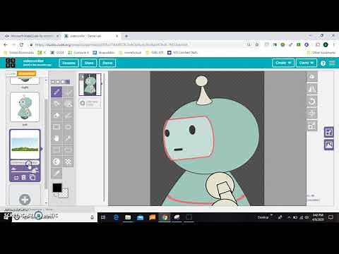 Making a scrolling background in GameLab on code.org