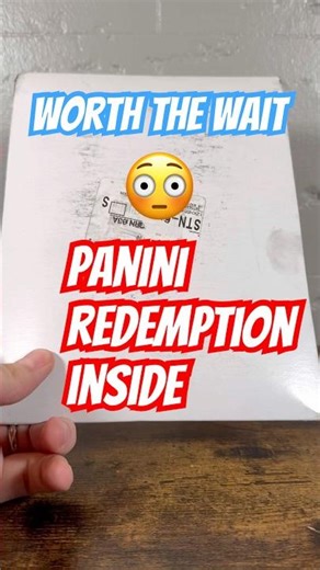 A Year Later… Panini Sends Me a MONSTER Redemption!