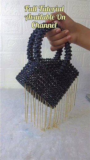 Diamond shape beaded bag | Full Tutorial Available On Channel