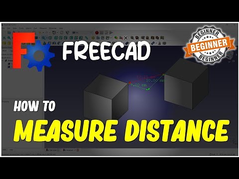 FreeCAD How To Measure Distance