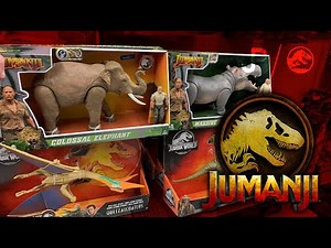 Jurassic World + Jumanji LIVE Toy Hunt - Mattel & Lanard Action Figures/ collectjurassic.com