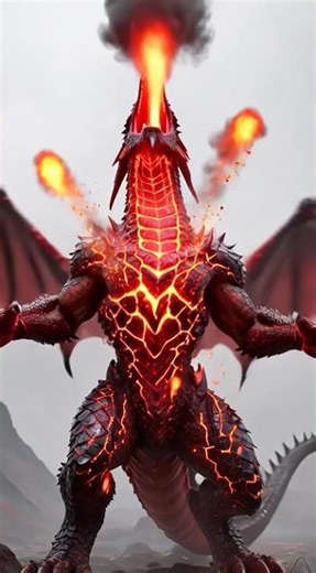 Angry dragon #viral #subscribe #dragon #animation