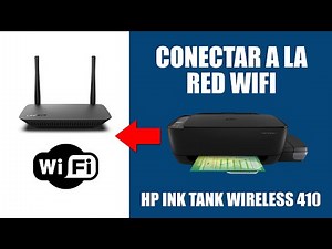 How to Connect the HP Ink Tank Wireless 410 Printer to Wi-Fi