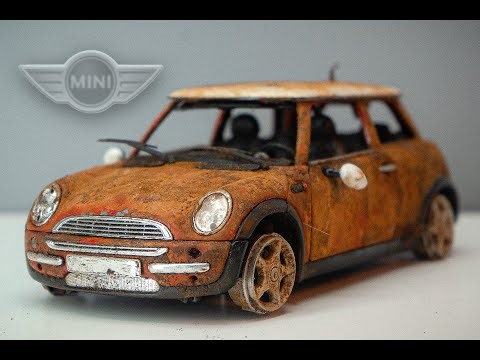 Restoration Abandoned Rusty MINI Cooper | Restoration scale model car by Restore Restoration