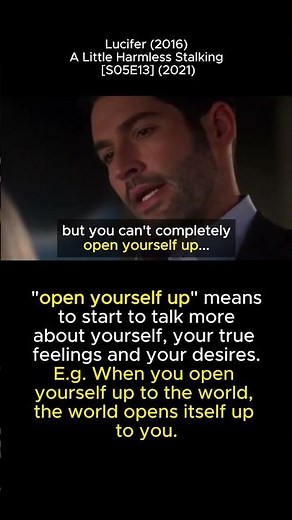 Learn English through movies in just one minute | Lucifer (2016)