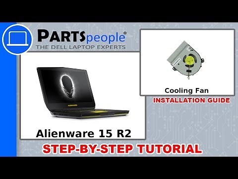 Dell Alienware 15 R2 (P42F002) Cooling Fan How-To Video Tutorial