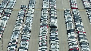 Elevate your expectations with a view from the sky. Our new car inventory is a collection of opulent cars, captured in stunning aerial imagery. Electrifying the future of automotive. Car industry.