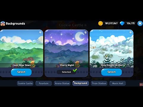 Kingdom Background Design: Cozy Snow Winter (How to Obtain & Use) - Cookie Run: Kingdom
