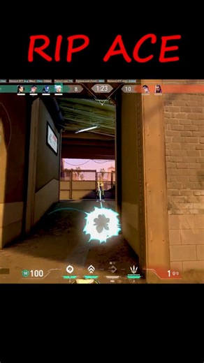 ❗RIP ACE❗#valorant #valorantclips #gaming #1k #valorantgameplay #valoranthighlights #binks #tbone