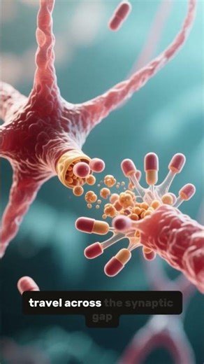 Neurons Talk! Synapses in 30 Seconds ⚡ | 3D Short