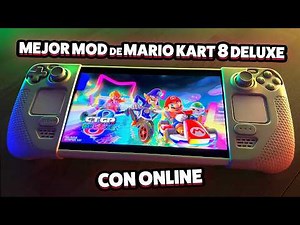 CTGP DELUXE is THE BEST Mario Kart 8 Deluxe mod! Full tutorial on Eden for Handheld PC ❤️