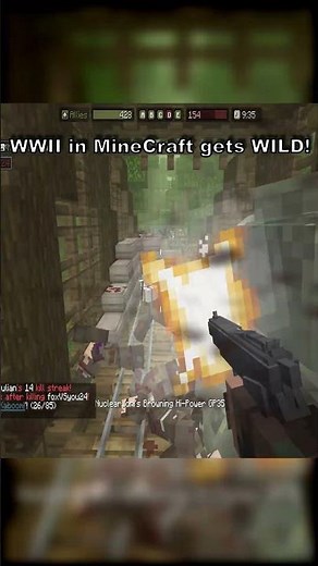 “WWI in MineCraft Gets WILD! 😳🔥