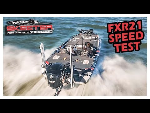 HOW FAST Is My New Fishing Boat?? (Skeeter FXR21 Top Speed)