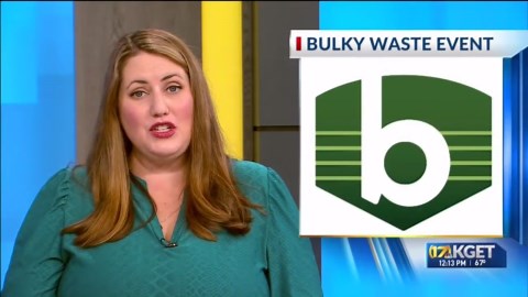 Free bulky waste drop off event this Saturday