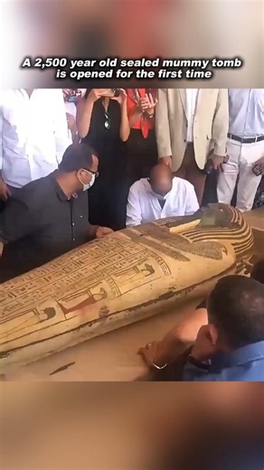 Breaking the Seal of a 2,500 Year Old Tomb