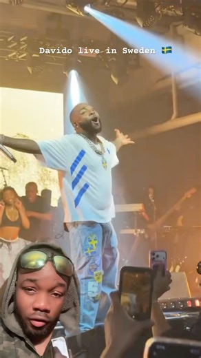 Davido live in Sweden 🇸🇪