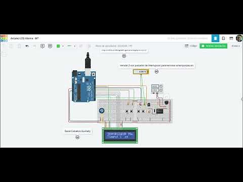 Temporizador programable con LCD-Relé-Arduino programado con TINKERCAD