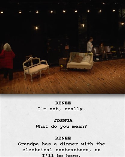 A birthday sundae: proof that the best celebrations don’t need to be grand. 🍨🎈 Watch how Joshua Harmon’s Lortel-nominated writing transforms from page to stage in #WeHadAWorld. | Manhattan Theatre Club