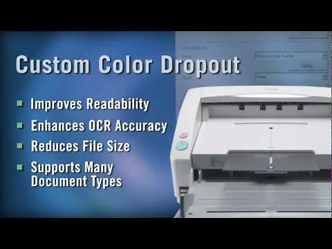 DR-6030C Office Document Scanner Demonstration Video