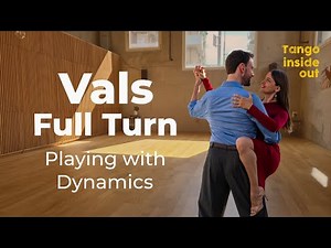 Easy Turn for Smooth Vals Dancing | Close Embrace | Tutorial by Iris & Helmut | Tango Intermediate