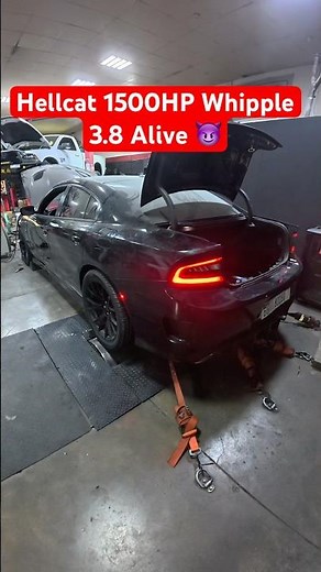 Hellcat 1500HP Whipple 3.8 Alive! #dodge #hellcat