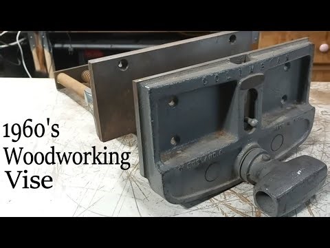 Early 1960's Columbian Woodworking Vise Restoration