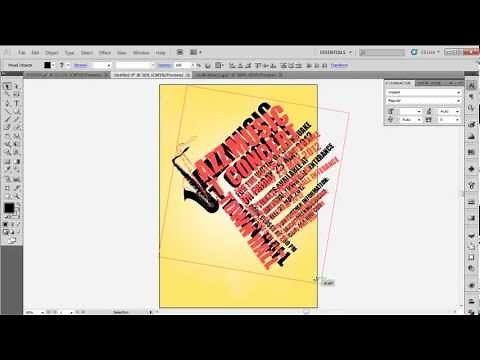 How to Design a Typographic Poster in Adobe illustrator CS5