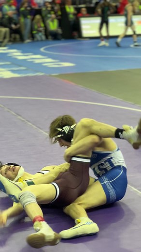 141K views · 912 reactions | A126: Josh Shaner (Lincoln East) uses a wild scramble in short time to take a 7-4 lead and defeat defending state champ Bice | Nebraska Wrestling | Facebook