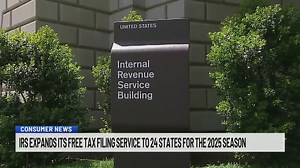 IRS expands free tax filing service to 24 states for 2025 season