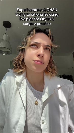 Kind of embarrassing OHSU needs to be reminded that female pigs and female humans have different anatomy😬