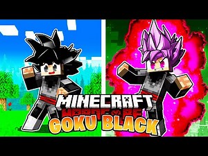 I Survived 100 DAYS as GOKU BLACK in Hardcore MINECRAFT!