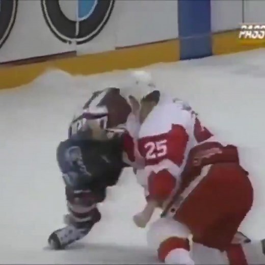 57K views · 981 reactions | MARCH 26, 1997. The night the Red Wings and Avalanche gave us one of the most legendary brawls in NHL history—The Fight at the Joe. 壘 Darren McCarty got his revenge, and the rivalry reached a whole new level!  27 years later, and it still gives me chills! Who remembers this like it was yesterday?! ⬇️ LET’S GO WINGS! ⚪ #LGRW #RedWings #FightAtTheJoe #NHL #HockeyHistory #DetroitVsColorado | Stephen Michael Mannina | Facebook