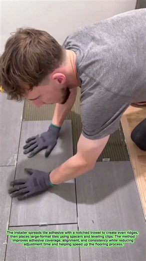 Tile-Laying Trick Makes Floor Installation Look Effortless!