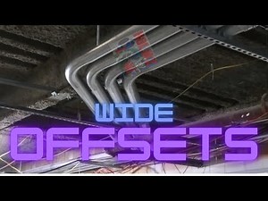 How to bend conduit (Bending Wide Offsets)